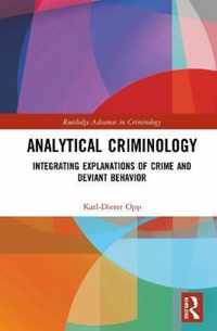 Analytical Criminology