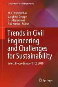 Trends in Civil Engineering and Challenges for Sustainability