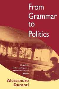 From Grammar to Politics