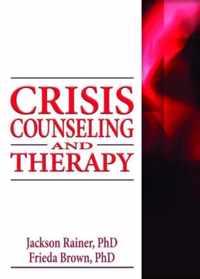 Crisis Counseling and Therapy