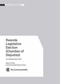 Rwanda Legislative Election (Chamber of Deputies)