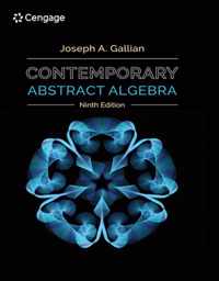 Contemporary Abstract Algebra