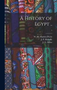 A History of Egypt ..; 1