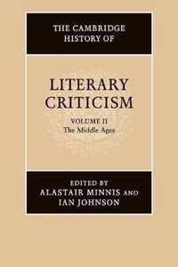 The Cambridge History of Literary Criticism, Volume II