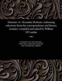 Memoirs of Alexander Bethune