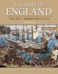 A History of England, Volume 1