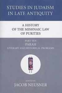 A History of the Mishnaic Law of Purities