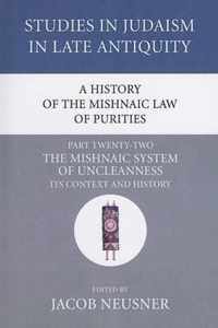 A History of the Mishnaic Law of Purities