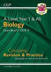 New A-Level Biology: OCR A Year 1 & AS Complete Revision & Practice with Online Edition
