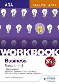 AQA A-level Business Workbook 1