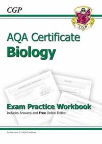 AQA Certificate Biology Exam Practice Workbook (with Answers & Online Edition) (A*-G Course)