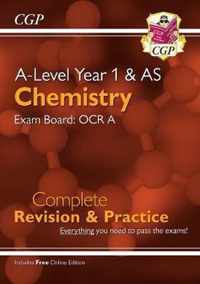 New A-Level Chemistry: OCR A Year 1 & AS Complete Revision & Practice with Online Edition