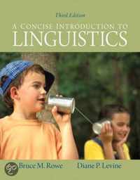 A Concise Introduction to Linguistics