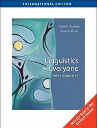 Linguistics for Everyone