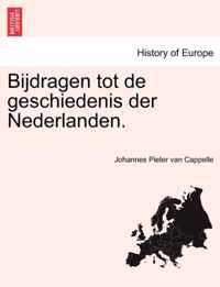 Bijdragen tot de geschiedenis der nederlanden.