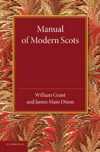 Manual of Modern Scots