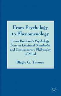 From Psychology to Phenomenology