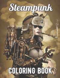 Steampunk Coloring Book