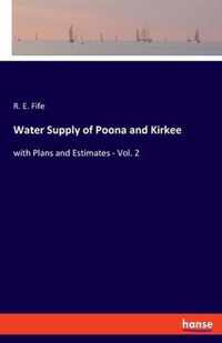 Water Supply of Poona and Kirkee