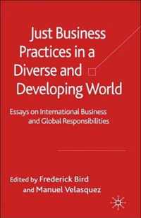 Just Business Practices in a Diverse and Developing World