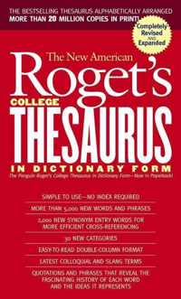 The New American Roget's College Thesaurus