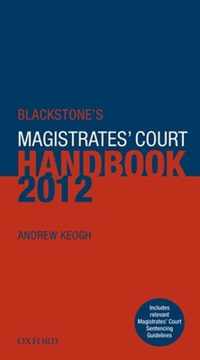 Blackstone's Magistrates' Court Handbook