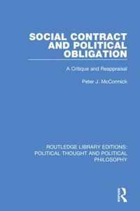 Social Contract and Political Obligation