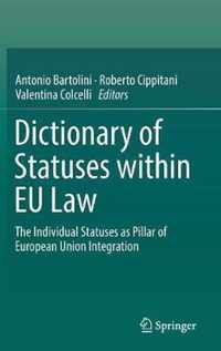 Dictionary of Statuses within EU Law