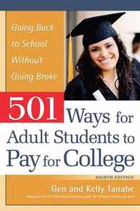 501 Ways for Adult Students to Pay for College