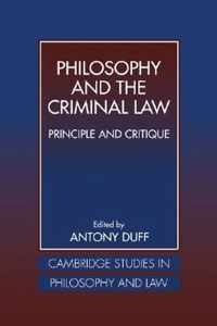 Cambridge Studies in Philosophy and Law