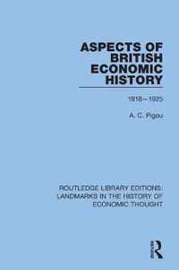 Aspects of British Economic History