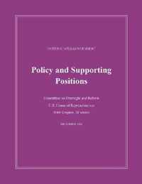 United States Government Policy and Supporting Positions (Plum Book) 2020