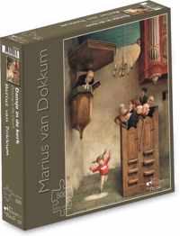 Marius Van Dokkum - Dansje In De Kerk - Puzzel 500 Stukjes