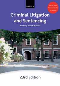 Criminal Litigation And Sentencing