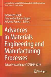 Advances in Materials Engineering and Manufacturing Processes