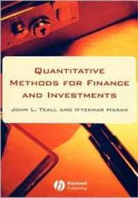 Quantitative Methods for Finance and Investments