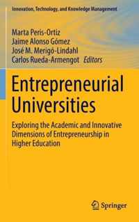 Entrepreneurial Universities