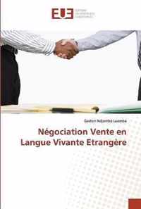 Negociation Vente en Langue Vivante Etrangere