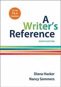 A Writer's Reference with 2016 MLA Update