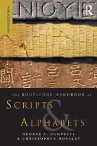 The Routledge Handbook of Scripts and Alphabets