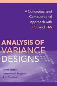 Analysis of Variance Designs