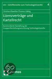 Lizenzvertrage Und Kartellrecht