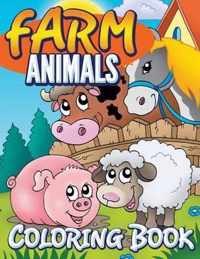 Farm Animals Coloring Book