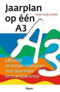 Jaarplan op één A3