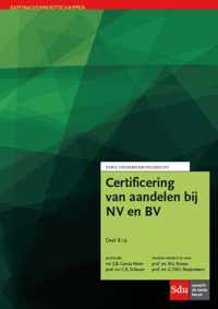 Ondernemingsrecht B.19 -   Certificering van aandelen