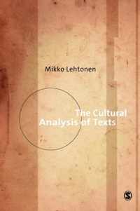 Cultural Analysis Of Texts