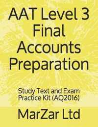 AAT L3 Final Accounts Preparation