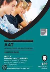 AAT Prepare Final Accounts for Sole Traders and Partnerships