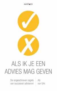 Als ik je een advies mag geven