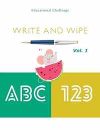 Write and Wipe ABC 123